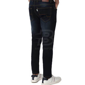 Pantalones vaqueros de diseño personalizado al por mayor servicio OEM nueva llegada pantalones vaqueros de etiqueta privada para adultos - Product Image 4