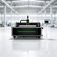 Machine de découpe laser à fibre industrielle LM-1530AF, haute précision, servo-électrique, pour acier au carbone, tôle galvanisée, alliage de titane