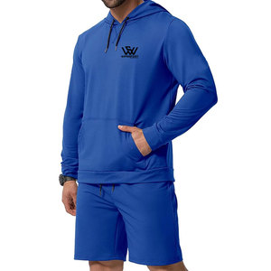 Respirant Léger Hommes Hoodies Shorts Ensemble Confortable En Gros Casual Wear Hoodies Short Set Pour Hommes - Product Image 1