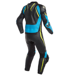 Combinaison de moto unisexe en cuir véritable OEM, qualité professionnelle, protection renforcée, pour pilotes de course, imprimé équipe. - Product Image 2