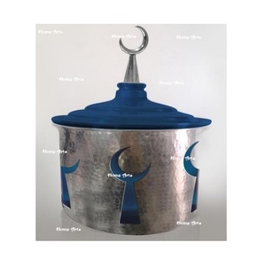 Plat de service en aluminium pour réchauffer les aliments Plat de service de forme ronde de taille personnalisée pour les mariages et les hôtels - Product Image 5