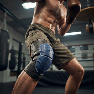 High Quality Thick Non-Skid Boxing <b>Knee</b> <b>Pad</b> for Training Fitness Martial Arts Exercise Athletic Activities - Product Image 5