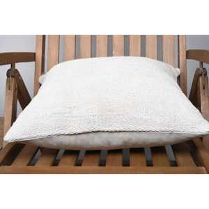 Alfombra de lana Beige de lujo de 18x18 pulgadas, almohada rústica de granja, relleno de plumas, Cuadrado tejido con estampado Vintage para otoño, decoración del hogar, uso de sofá - Product Image 5