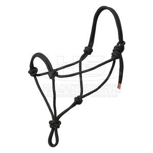 Colorful Adjustable Nylon Horse Head-Collar <b>Lead</b> <b>Rope</b> With Rose Gold Fittings Horse And Matching Halter <b>Rope</b> - Product Image 5