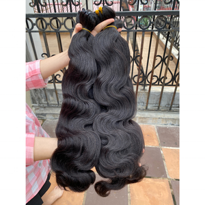 Vente en gros de cheveux humains vierges Remy tissent des paquets Vente à chaud Style droit longue longueur pour les femmes noires avec pour la dentelle - Product Image 2
