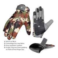 Gants tactiques en cuir avec paume rembourrée pour le paintball professionnel, la randonnée, la sécurité et les impacts.