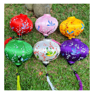 โคมไฟผ้าไหม/ไม้ไผ่สำหรับปาร์ตี้99GD เวียดนามตกแต่งหลากสี-caryln 0084935825297 - Product Image 2