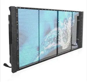 high transmittance energy saving transparent led display standard ready to install cabinet transparent screen