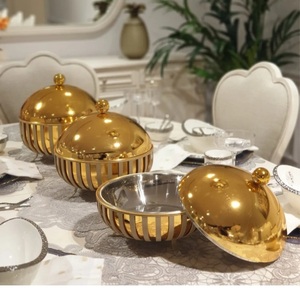 Tamaño estándar hogar Hotel boda fiesta almacenamiento de alimentos servir olla caliente hecha a mano decorativa servir olla caliente a precio al por mayor - Product Image 6