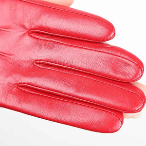 New Arrival Best Selling Leather <b>Gloves</b> Winter Warm Breathable <b>Touch</b> <b>Screen</b> Eco-Friendly Wrist-Length Outdoor Casual Wear - Product Image 6