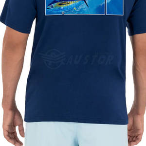 Ventas directas de fábrica Camisetas de pesca para hombres Nueva llegada Ropa al aire libre Camisetas de pesca Camisetas de color liso de secado rápido - Product Image 5