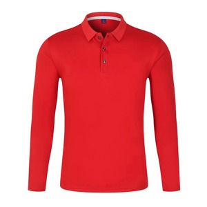 Polo Informal de Manga Larga para Hombre y Mujer, Camisa Personalizable de Secado Rápido, Diseño de Logotipo Personalizado, Equipo de Publicidad con Patrón Sólido - Product Image 5