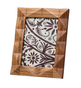 Cadre photo en bois écologique, forme personnalisée, montage mural, orientation verticale, design moderne, support pour clips d'images mémorables - Product Image 5