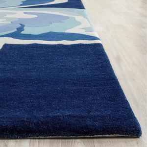 Tapis en laine artisanale de qualité supérieure, tapis en laine tuftés à la main pour le salon, la chambre à coucher et le salon - Product Image 3