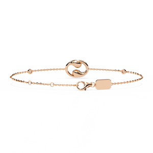 "18k <b>Gold</b> Lab Grown Diamond Bracelet-Elegant & Dazzling" - Product Image 2