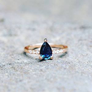 Meilleure vente Premium Design 14K or laboratoire créé diamant bague de fiançailles IGI certifié fête de mariage mode Style chrétien - Product Image 2