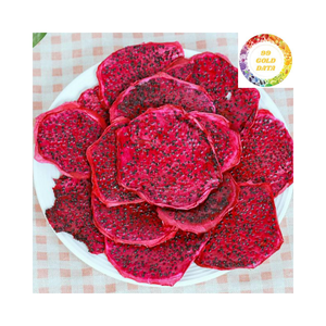 Fruta de dragón seca orgánica de Vietnam, sabor dulce, mordeduras suaves para bocadillos saludables de 99 Gold Data - Product Image 5