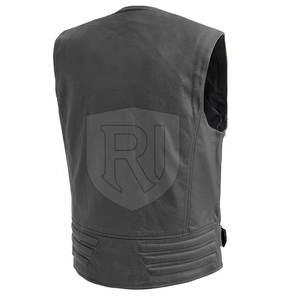 Meilleur design Gilet en cuir pour hommes Nouveau style Vêtements d'extérieur décontractés pour l'hiver Respirant et élégant - Product Image 2