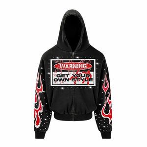 Sudadera con Capucha de Manga Larga Estilo Hip Hop, Diseño Urbano Informal, Holgada, con Estampado Gráfico DGT - Product Image 2