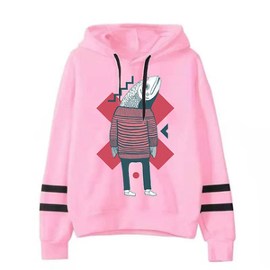 Sudadera con capucha Unisex Otoño Invierno Año Nuevo, sudadera informal con estampado divertido, diseñador gráfico de pescado salado, ropa de calle Y2K, técnicas bordadas - Product Image 4