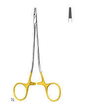 ที่จับเข็มแบบแมนนวลของสวีเดน รุ่น Tc ขนาด 17 ซม. ทำจากสแตนเลสสตีล ได้รับการรับรองมาตรฐาน CE ชุดเครื่องมือผ่าตัดทางทันตกรรม - Product Image 4