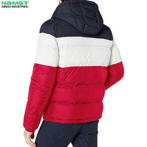 Nouvelle Veste d'Hiver Matelassée Personnalisée pour Homme, 100% Polyester, à Capuche, Imperméable, Respirante, Écologique, Style Urbain, Vente en Gros - Product Image 4