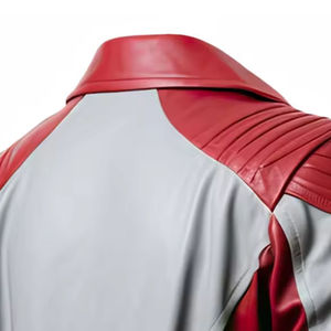 Custom Designed Adults Boys Breathable Sheepskin Leather Motorbike Outerwear <b>Coats</b> for Casual Sports Racing Wear - Product Image 5