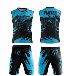 Camiseta y pantalones cortos de fútbol personalizados 7v7 | Conjunto de uniforme con logotipo personalizado | Tela ligera que absorbe la humedad - Product Image 6