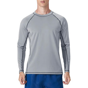 Meilleure vente Chemise MMA Rash Guard à manches longues personnalisée Vêtements de sport à séchage rapide à bas quantité minimale de commande Prix compétitif Marque privée OEM ODM - Product Image 4