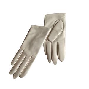 ถุงมือหนังแกะสำหรับผู้หญิงถุงมือขับรถหลากสีหนังแท้สำหรับฤดูใบไม้ร่วง - Product Image 4