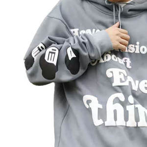 Vente en gros de sweats à capuche vintage bouffants tendance pour femmes design personnalisé sweats à capuche imprimés bouffants sweats à capuche hommes tendance - Product Image 6