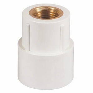 อะแดปเตอร์เกลียวหญิง1นิ้ว upvc ทองเหลือง FTA สีขาวท่อโครงสร้างกันรั่วแรงดันสูงผลิตในอินเดียขายส่ง - Product Image 2