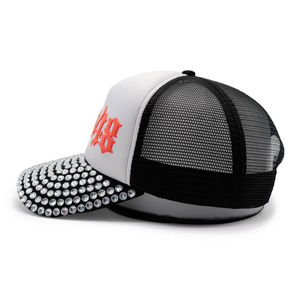 หมวกทรูเกอร์สำหรับผู้ใหญ่หมวกตาข่ายพิมพ์โลโก้ออกแบบได้ตามต้องการ - Product Image 3