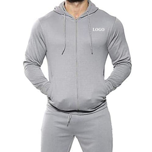 Chándal con Capucha para Hombre, Cierre de Cremallera, Ajuste Cómodo, Material Transpirable y Duradero, Impresión y Bordado de Logotipo Personalizado, Ajuste Relajado 2026 - Product Image 4