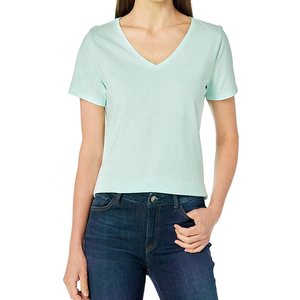T-shirt décontracté sans manches 100 % coton pour femme avec logo, tissu respirant 220g, toutes saisons, nouveau design 2026, tendance - Product Image 2