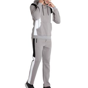 Survêtement d'entraînement de vêtements de sport de course pour hommes de haute qualité, 100% coton meilleurs survêtements de fitness d'hiver nouveaux ensembles en gros - Product Image 3