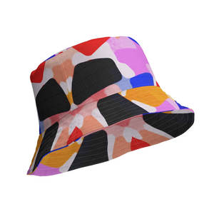 2025 estilo único sombreros de cubo superventas Pakistán hizo ropa de calle Casual ciclismo apropiado precio al por mayor patrón de hoja - Product Image 3
