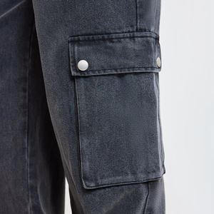 <b>Women's</b> XL High-Waist <b>Cargo</b> <b>Pants</b> Breathable Cotton Flat Front Leggings Logo Decorated Pockets Casual High Character Summer - Product Image 5