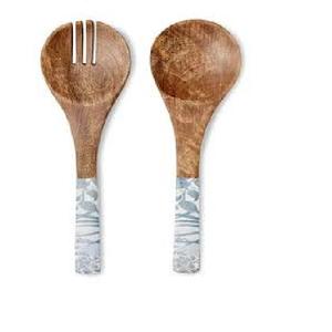 Classics <b>Wooden</b> <b>Cutlery</b> With Wall Nut Finishing Wall Nut <b>Wooden</b> Flatware Sets Natural Finished <b>Wooden</b> <b>Cutlery</b> Sets - Product Image 2