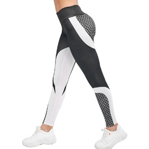 2023 Leggings de cintura alta Shadow Active Wear de algodón transpirable para mujer Legging sin costuras Scrunch de Standard International - Product Image 6