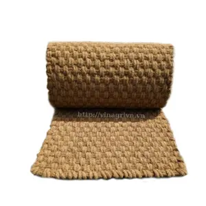 WHOLESALE COIR MAT FROM 100% COCONUT FIBER FORM VIETNAM HIGH QUALITY RAW MATERIAL COCONUT COIR / Ms. Kate (+84) 37 36363 171