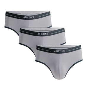 Aristino US Size Combo 3 Men's Brief Underwear Breathable Comfortable Men Underwear Wholesale Top Sale ABF003EGP03 - Product Image 1