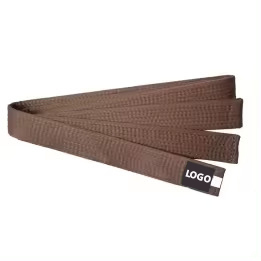 Vente en gros OEM, logo personnalisé, ceinture d'arts martiaux de haut niveau MMA Jiu-Jitsu bon marché, impression de logo, ceinture de judo, taekwondo, karaté, ceintures noires - Product Image 4