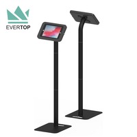 Quiosco de tableta antirrobo de piso de 10,2 Para Ipad, ipad Air, ipad Pro Android Kiosk Tablet Stand Soporte de seguridad para tableta