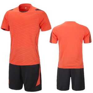 Traje de fútbol personalizado de color y diseño, kit sublimado para entrenamiento de partidos de fútbol profesional y ropa de fútbol de competición - Product Image 4