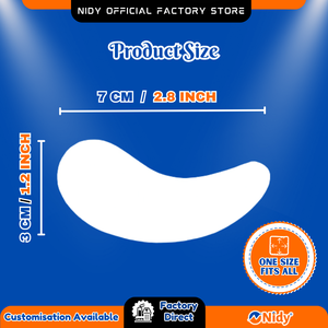 แผ่นแปะใต้ตาขนาดเล็กแบบใช้แล้วทิ้งสำหรับดูแลบ้านเครื่องนอนดูแลผิวบำรุงรอบดวงตาให้ความชุ่มชื้นกับใบหน้า - Product Image 3