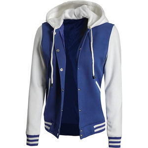 Ropa de invierno de uso informal para mujer, chaqueta universitaria genuina a la venta, nueva chaqueta universitaria de moda para mujer en MOQ bajo - Product Image 2