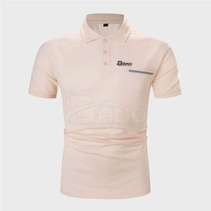 Polos sólidos con logotipo personalizado para hombre, polos de manga corta, polos lisos de material duradero - Product Image 4