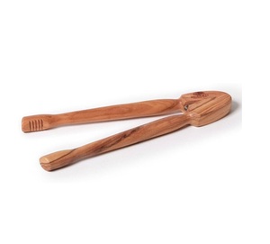 Pinzas de Cocina de Madera Natural, Nuevo Producto, Pinzas de Madera para Servir Pan, Agitador de Cócteles - Product Image 6