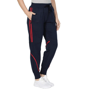 Nouveauté 2026 Pantalon de yoga et de sport ample et oversize pour femme en coton uni - Product Image 1
